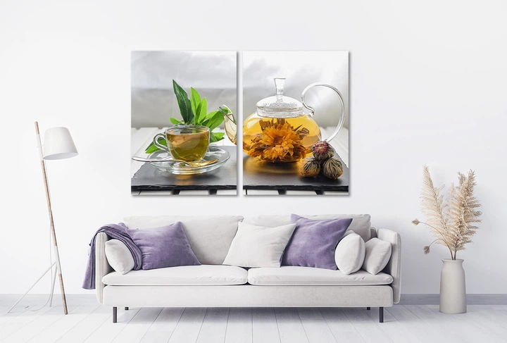 Картина модульна Art Dekors Чай з ромашки 70х102 см TLV-2 057 - зображення 2