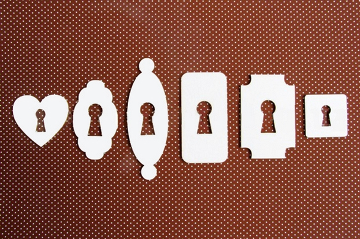 Чипборд StewArt Studio Замкові свердловини, 6 шт. 2-1764