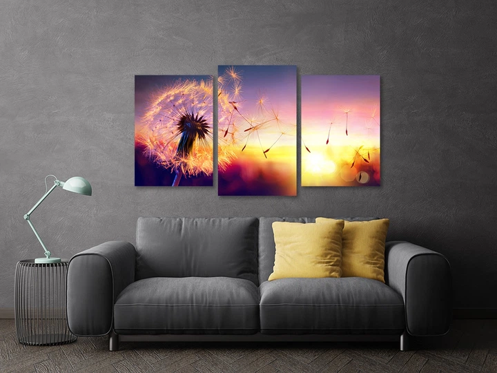 Картина модульна Art Dekors Кульбаба 53x100 см Art-573 3 - зображення 3