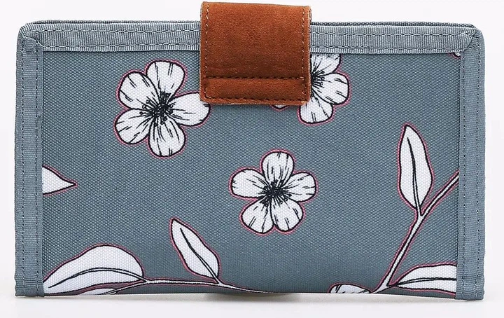 Гаманець жіночий Roxy Work For Us Wallet 10x19x2 см Сірий (ERJAA03626) - Фото 2 Гаманець жіночий Roxy Work For Us Wallet 10x19x2 см Сірий (ERJAA03626) - изображение 2