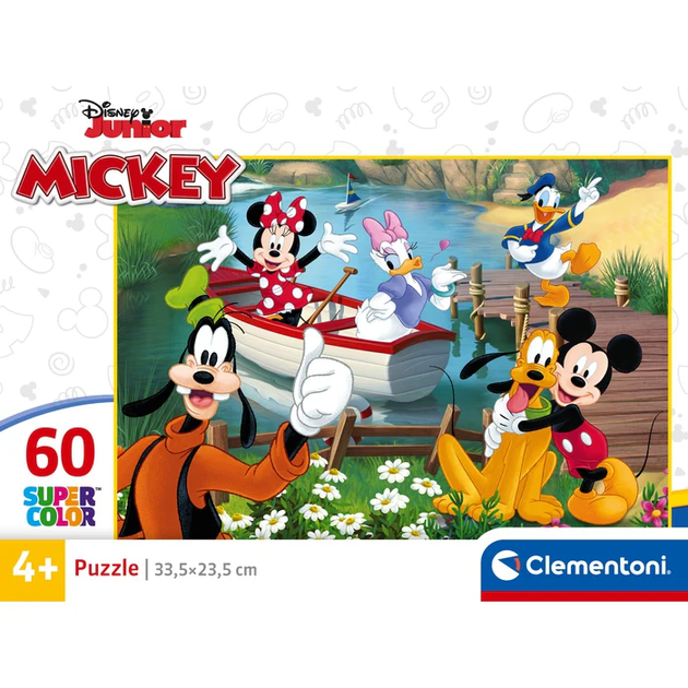Пазл Clementoni: SuperColor — Disney Classics / Классика Диснея (60 элементов) — 26594 - изображение 2