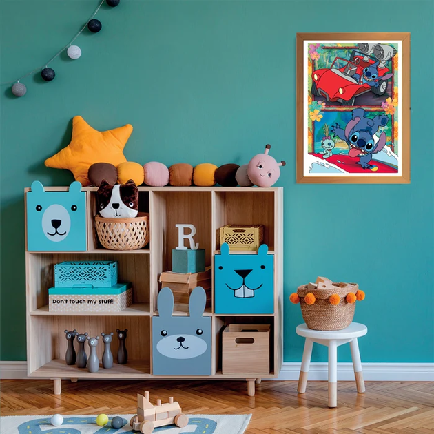 Пазл Clementoni: SuperColor — Disney Stitch / Стіч (104 елементи) — 27571 - зображення 4