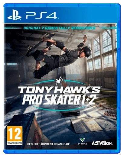 Диск для PlayStation 4 - Tony Hawk's Pro Skater 1 + 2, английская версия - Фото 1 Диск для PlayStation 4 - Tony Hawk's Pro Skater 1 + 2, английская версия - изображение 1