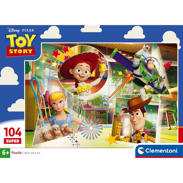 Пазл Clementoni: SuperColor — Disney Toy Story / Історія іграшок (104 елементи) — 25010 - зображення 2