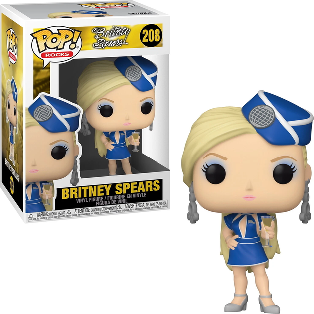 Фігурка Брітні Спірс — Funko Pop! ROCKS: BRITNEY SPEARS — BRITNEY SPEARS #208 - зображення 3