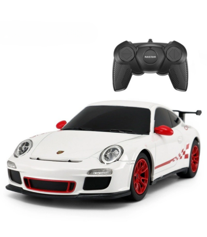 Машинка радіокерована RASTAR Porsche 911 GT3 RS 1:24 Біла 39900 - Фото 1 Машинка радіокерована RASTAR Porsche 911 GT3 RS 1:24 Біла 39900 - зображення 1