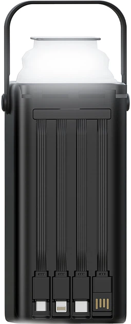 Power Bank XO-PR285 Чорний 30000 mAh - зображення 3