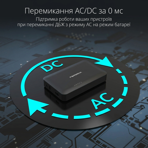 MARSRIVA - Джерело безперебійного живлення MARSRIVA Mini UPS KP1 Plus 16000 mAh - изображение 6