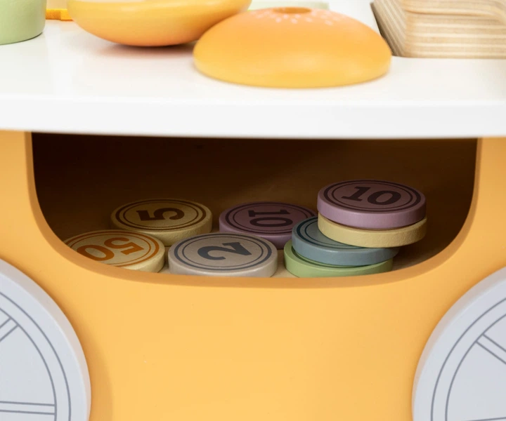 Дерев’яний кулінарний візок Viga PolarB Малий Бургер-бар (6971608442803) - зображення 5