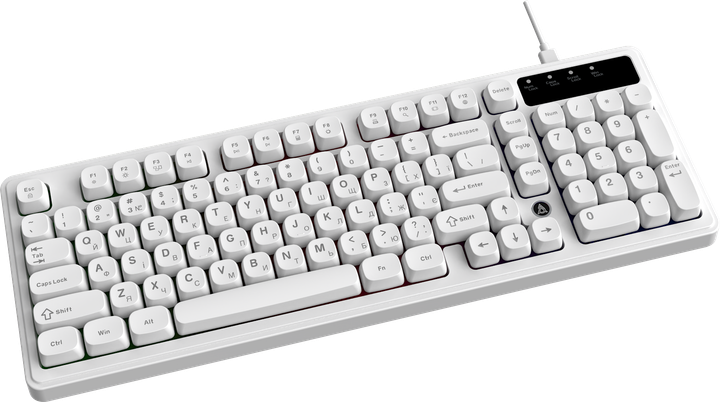 Клавиатура Ajazz AF98 Black USB-C White (AF98-W) 327547 - изображение 4