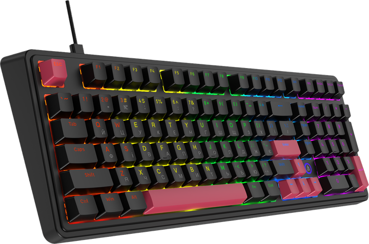 Клавіатура Ajazz AK980 Red Switch Black USB-C (AK980-R-BR) 328766 - зображення 4