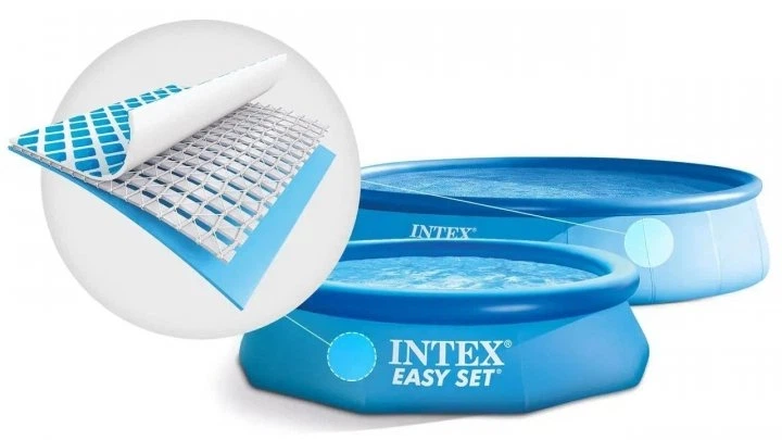 Надувной бассейн Intex 28120 Easy Set Pool Размер 305x76 см Объем 3850 литров - изображение 5