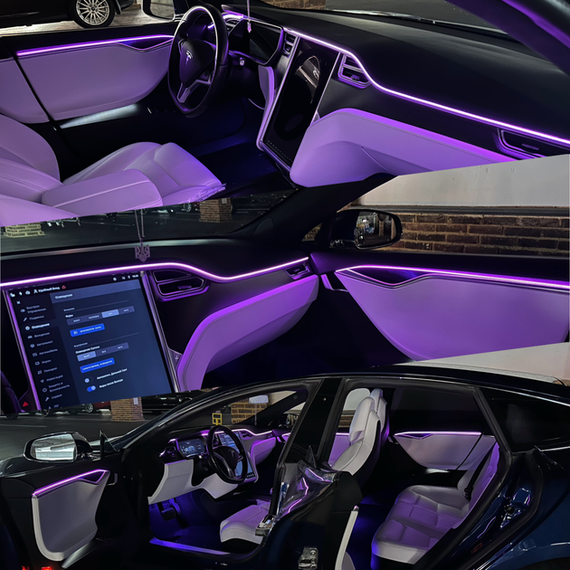 Динамическая 6в1 Контурная Ambient подсветка салона авто Symphony - Фото 8 Динамическая 6в1 Контурная Ambient подсветка салона авто Symphony - изображение 8