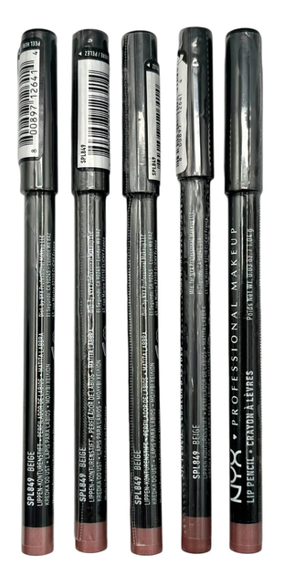 Стойкий карандаш для губ NYX Cosmetics Slim Lip Pencil SPL849 оттенок Beige - изображение 3