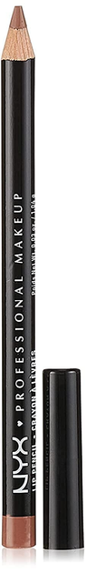 Стойкий карандаш для губ NYX Cosmetics Slim Lip Pencil SPL857 оттенок Nude Beige - изображение 3