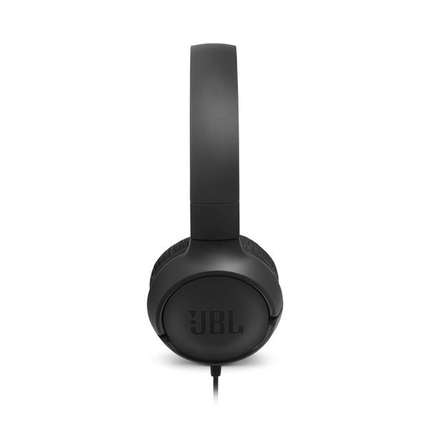 Дротові навушники JBL Tune 500 (JBLT500BLK) 3.5mm, 1.2m, Black UA UCRF - зображення 3