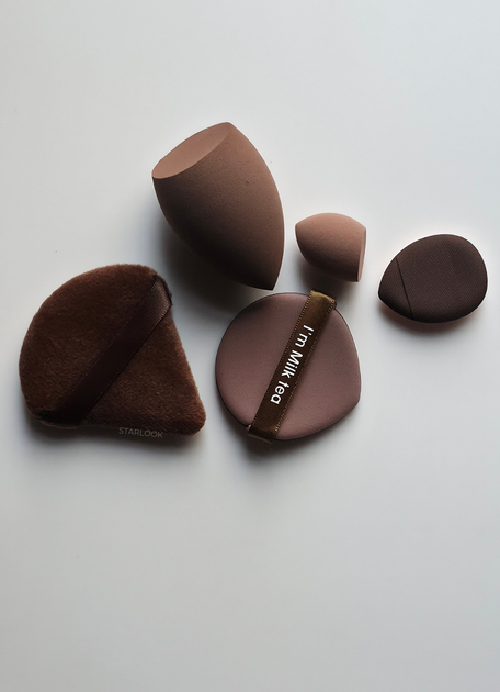 Спонж для кушона коричневый Pro Cushion Sponge Latex-Free Blender I'm Milk Tea - изображение 6