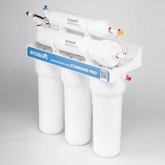 Фильтр обратного осмоса Ecosoft Standard 5-50 PRO с минерализатором, дренаж 1:2 (MO550MECOSTD) - изображение 6