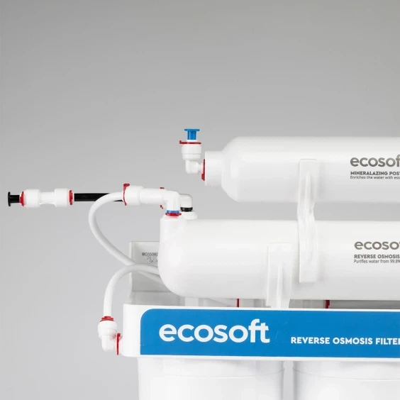 Фильтр обратного осмоса Ecosoft Standard 5-50 PRO с минерализатором, дренаж 1:2 (MO550MECOSTD) - изображение 11