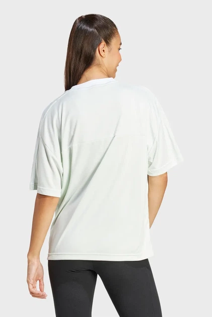 Жіноча спортивна футболка Adidas Tiro Loose мʼятна S - Фото 3 Жіноча спортивна футболка Adidas Tiro Loose мʼятна S - зображення 3
