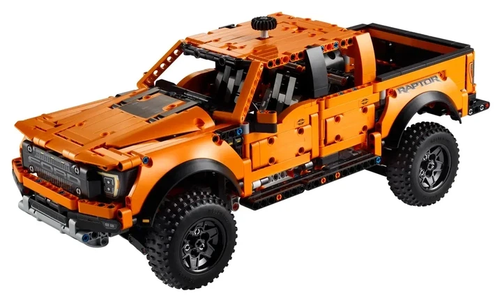 Конструктор технічний Ford F-150 Raptor – легендарний пікап, 1379 деталей | Потужний офроуд джип - зображення 7