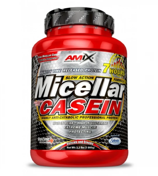 Казеин AMIX Micellar Casein 1 кг Ваниль - Фото 1 Казеин AMIX Micellar Casein 1 кг Ваниль - изображение 1