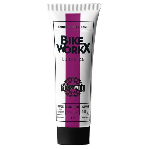 Мастило BikeWorkX Lube Star White тюбик 100 г (1106-LUBEW/100) - Фото 1 Мастило BikeWorkX Lube Star White тюбик 100 г (1106-LUBEW/100) - зображення 1