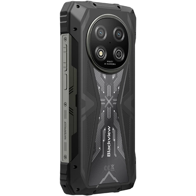 Смартфон Blackview ROCK 2 6.67" HD+ /12GB/256GB/ T8100 /15000mAh / 16+13Мп /IP69K/Black (ROCK_2_12_265_BK) - изображение 6