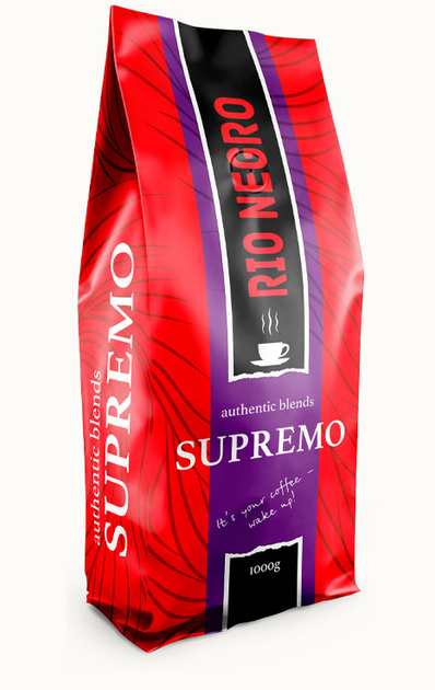 Кофе зерновой Rio Negro Supremo 1кг - Фото 1 Кофе зерновой Rio Negro Supremo 1кг - изображение 1