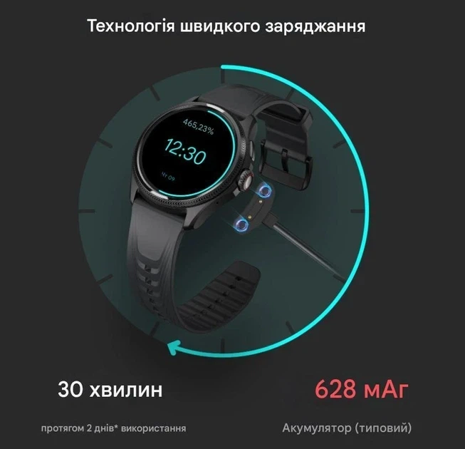 Смарт-часы Mobvoi TicWatch Pro 5 Enduro 2/32Gb Slate - изображение 7