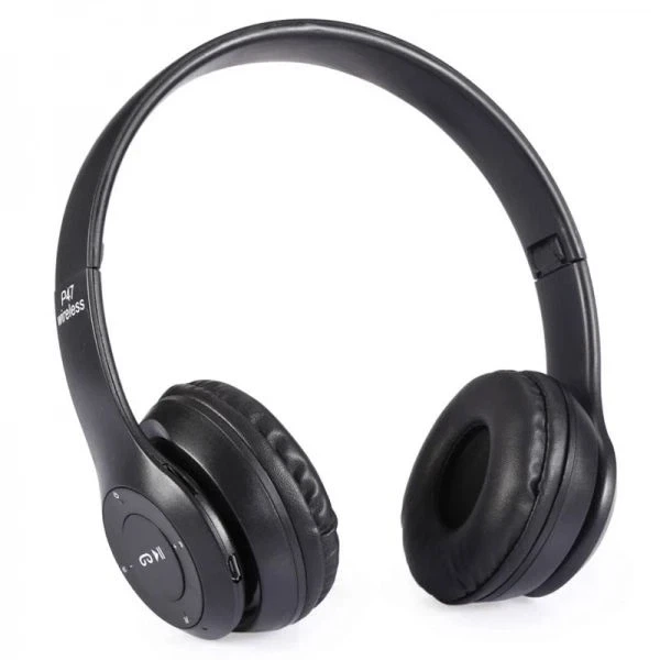 Бездротові навушники Wireless P47 Bluetooth 5.0 з мікрофоном та FM-приймачем - зображення 2