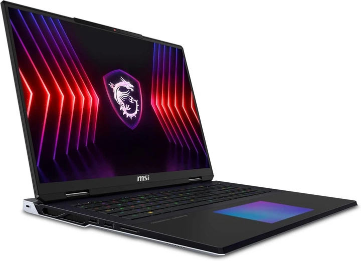 Ноутбук 18'' MSI Titan 18HX A14VIG-087IT Gaming Core i9-14900HX RAM 64GB SSD 2TB NVIDIA GeForce RTX 4090 Windows 11 Алюминиево-магниевый сплав (UKR) Б/В - изображение 3