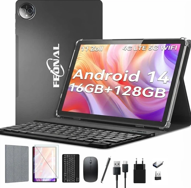 Планшет 11" FEONAL D126 8+8/128Gb 4G 2-SIM 8 ядер Android 14 7000 mAh Серый - Фото 1 Планшет 11" FEONAL D126 8+8/128Gb 4G 2-SIM 8 ядер Android 14 7000 mAh Серый - изображение 1