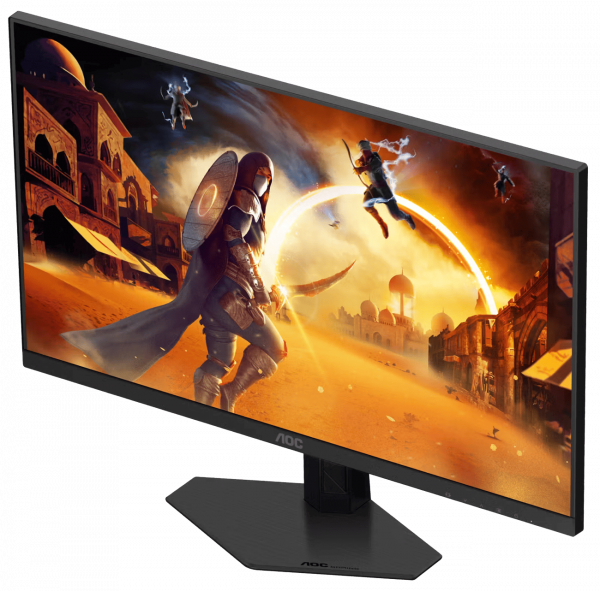 Монітор 23.8" aoc 24g4zre Black/Red - зображення 4
