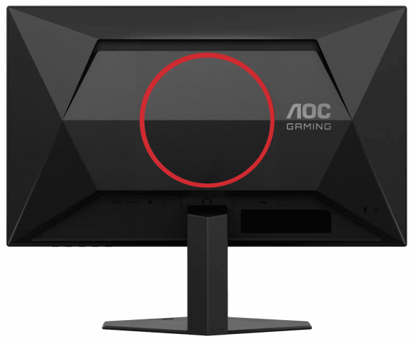 Монітор 23.8" aoc 24g4zre Black/Red - зображення 8