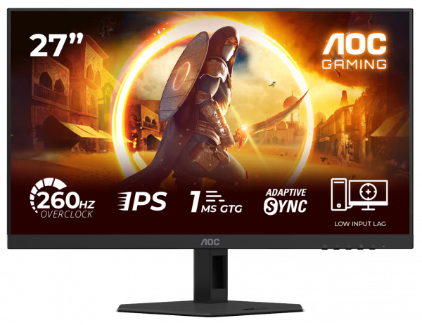 Монітор 27" aoc 27g4zre Black/Red - Фото 1 Монітор 27" aoc 27g4zre Black/Red - зображення 1