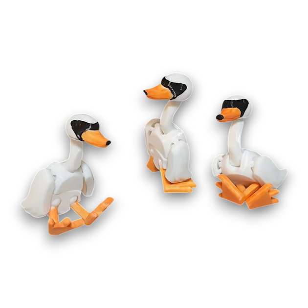 Подвижная игрушка «Гусь» (3D-печать) - Фото 2 Подвижная игрушка «Гусь» (3D-печать) - изображение 2