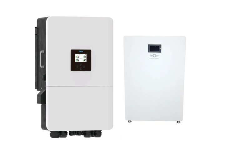 Комплект автономного енергопостачання інвертор Deye SUN-20K-SG05LP3-EU-SM2 20 кВт + акумулятор Biom Professional BALFP-512200-V1 10.24 кВт·год - Фото 1 Комплект автономного енергопостачання інвертор Deye SUN-20K-SG05LP3-EU-SM2 20 кВт + акумулятор Biom Professional BALFP-512200-V1 10.24 кВт·год - зображення 1