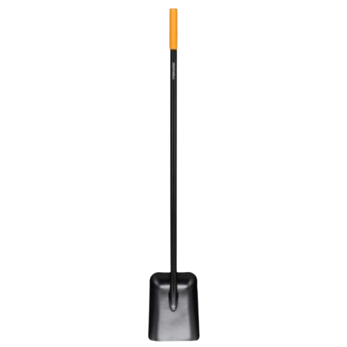Лопата совкова Fiskars Solid із сталі широкий та міцний ківш Чорний (1066720) - Фото 1 Лопата совкова Fiskars Solid із сталі широкий та міцний ківш Чорний (1066720) - зображення 1