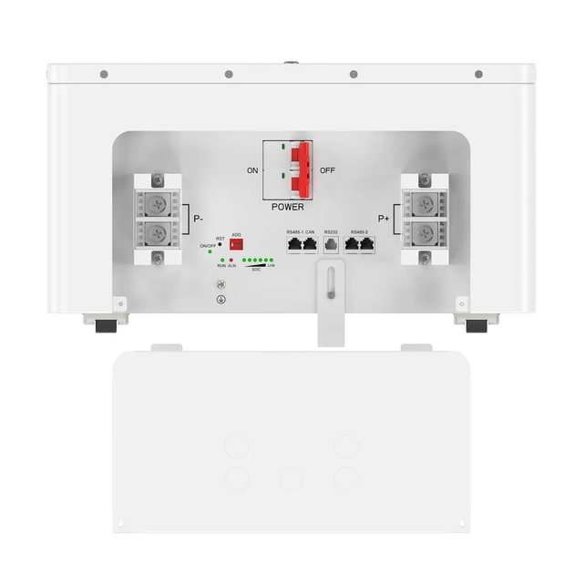 Комплект автономного енергопостачання інвертор Deye SUN-5K-SG05LP1-EU 5 кВт + батарея Biom Professional BALFP-512300-V2 15.36 кВт·год - зображення 5