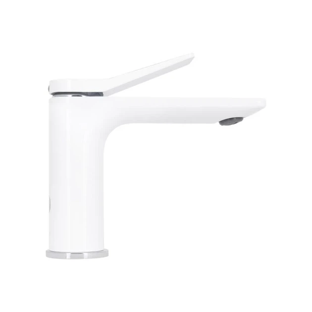 Змішувач для раковини Qtap Presto QTPRE270CRW45576 Chrome/White - изображение 4