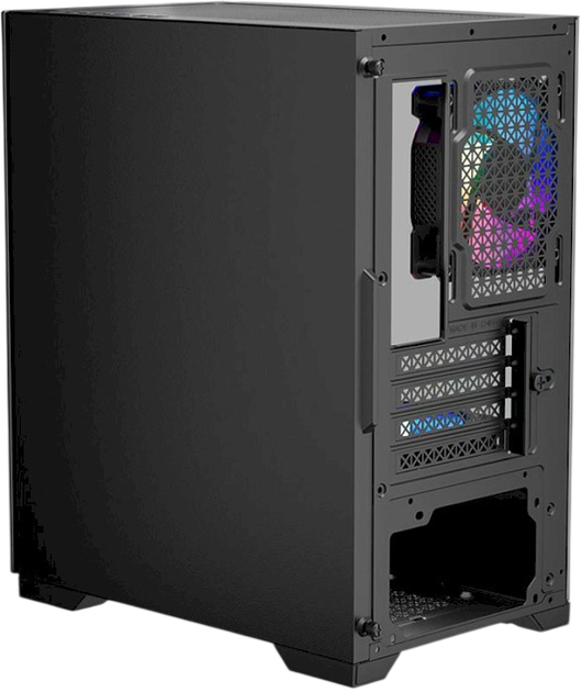 Корпус 1stPlayer X2-M-BK-4F7 ARGB Black - изображение 5