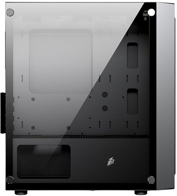 Корпус 1stPlayer BS-2-BK-3F1 RGB Black - изображение 4