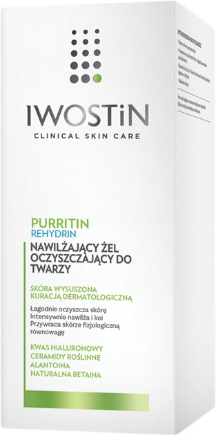 Гель для вмивання обличчя Iwostin Purritin Rehydrin oczyszczający 150 мл (5903263249610) - зображення 2