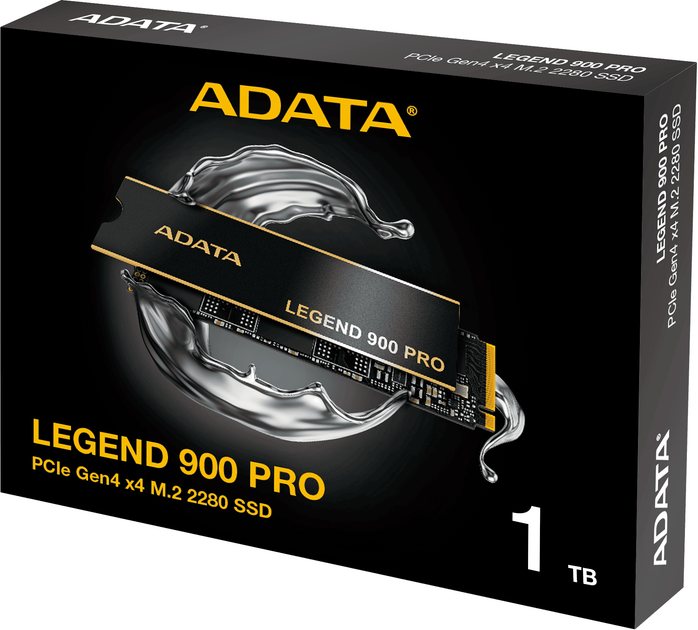 Dysk SSD ADATA Legend 900 Pro 1TB M.2 2280 NVMe 1.4 PCIe 4.0 x4 3D NAND (SLEG-900P-1TCS) - obraz 2