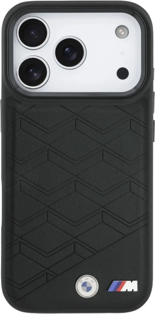 Etui BMW M Shape Logo MagSafe do Apple iPhone 17 Pro Black (BMHMP17L25PCSSPK) - obraz 3