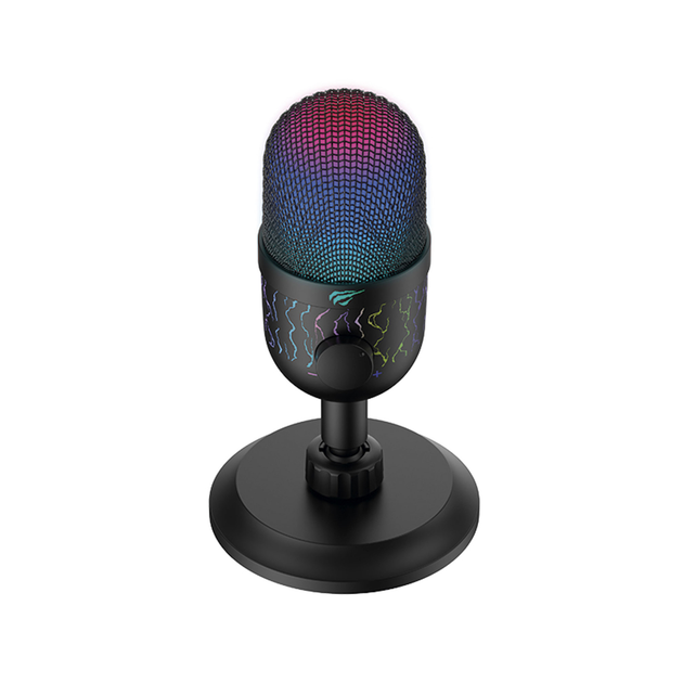 Мікрофон для комп'ютера ігровий HAVIT HV-GK52 USB RGB - зображення 2