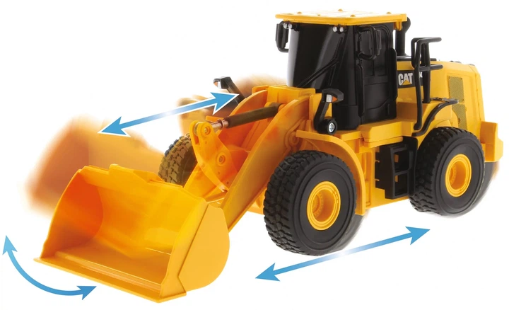 Ładowarka kołowa zdalnie sterowana Carrera RC CAT 950M Wheel Loader (4897069492039) - obraz 7