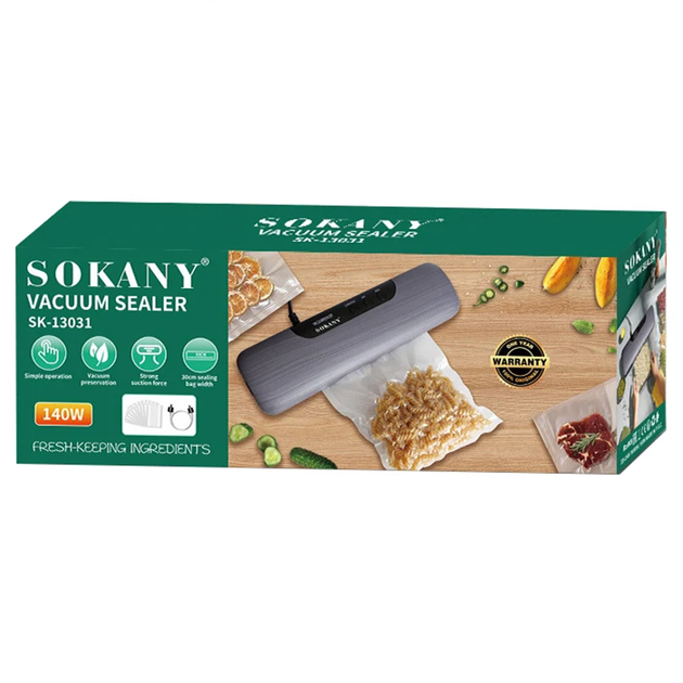 Вакууматор для еды ,130 Вт, SK-13031 - изображение 7