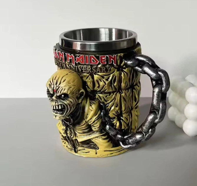 Кружка в стиле heavy metal культовой рок группы Iron Maiden объем 300 мл - изображение 3